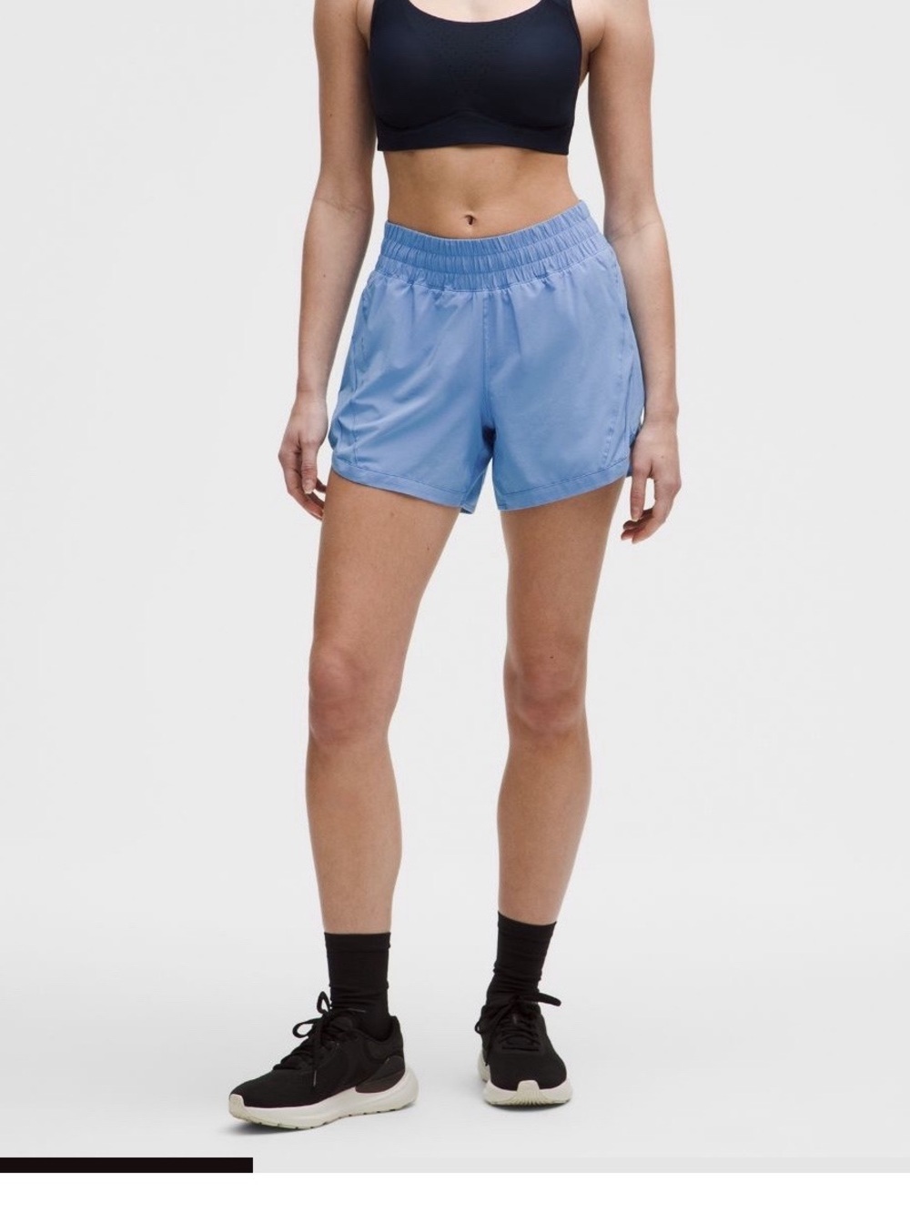 NWT Lululemon Track That High Rise Shorts 5" In Pool Party Size 4 - Picture 8 of 8